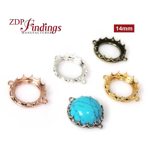 New! 14mm Evolve Crown Bezel setting Collection 