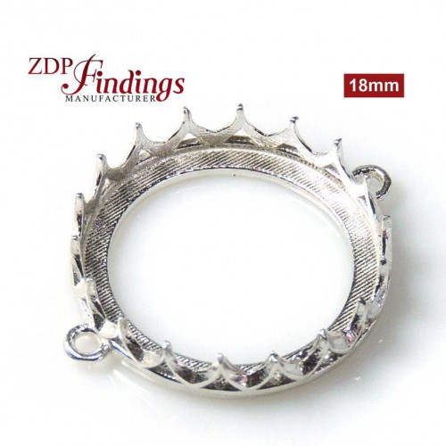 20mm Round Crown Bezel - Evolve collection Connector