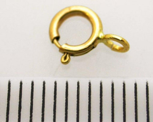  Spring Rings Clasps 5.5mm 14k Gold filled