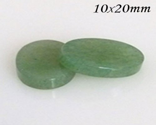 Aventurine Oval  Flat, Choose your size.