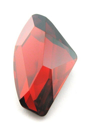 27x16mm 4756 European Crystals Galactic Red Magma