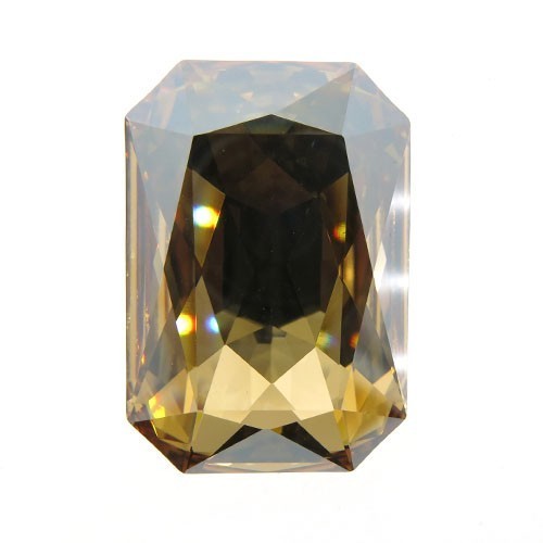 27x18.5mm 4627 European Crystals Octagon Golden Shadow