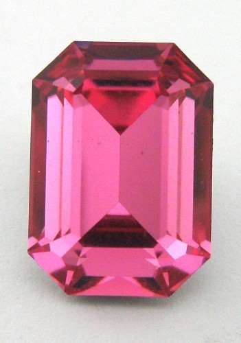 14x10mm 4610 European Crystals Octagon Rose