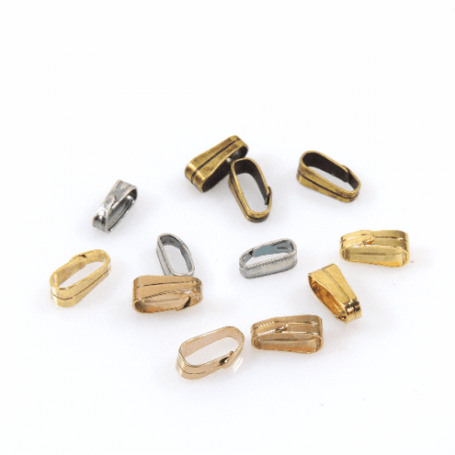 Brass Plated Simple Bail Pinch 3x7mm