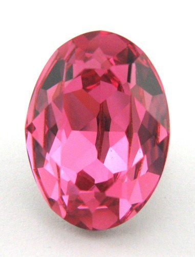 18x13mm 4120 European Crystals Oval Rose