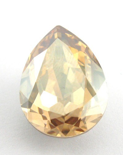 18x13mm 4320 European Crystals Pear Golden Shadow
