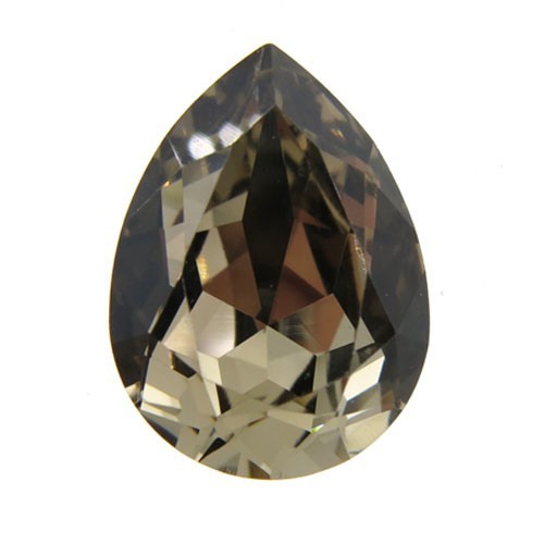 18x13mm 4320 European Crystals Pear Rose Gold