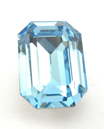18x13mm 4610 European Crystals Octagon Aquamarine