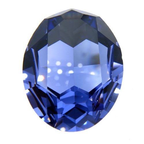 30x22mm 4127 European Crystals Oval Tanzanite