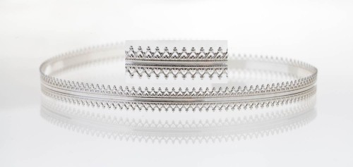 12 Inch Gallery Wire 935 Sterling Silver , 8.7x0.6mm