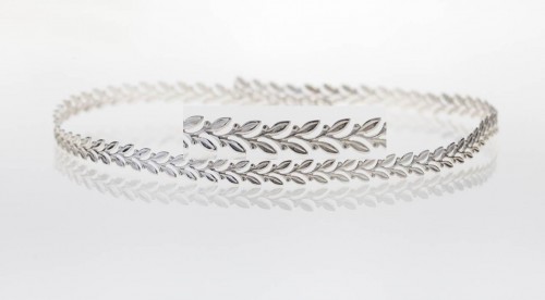 12 Inch Gallery Wire 935 Sterling Silver , 5x0.7mm