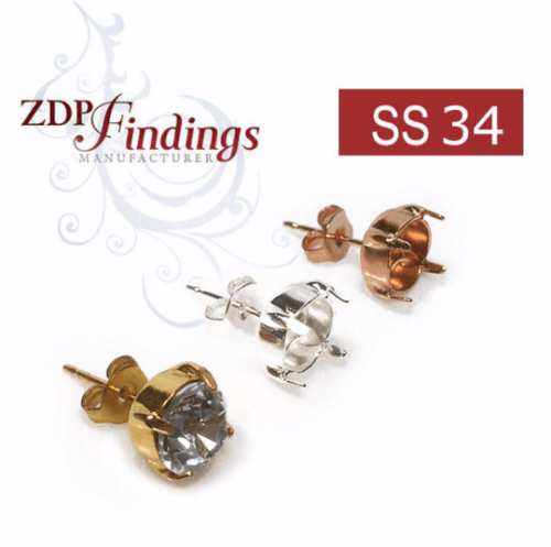 ss34 1028, 1088 European Crystals Post Earrings, Choose your options