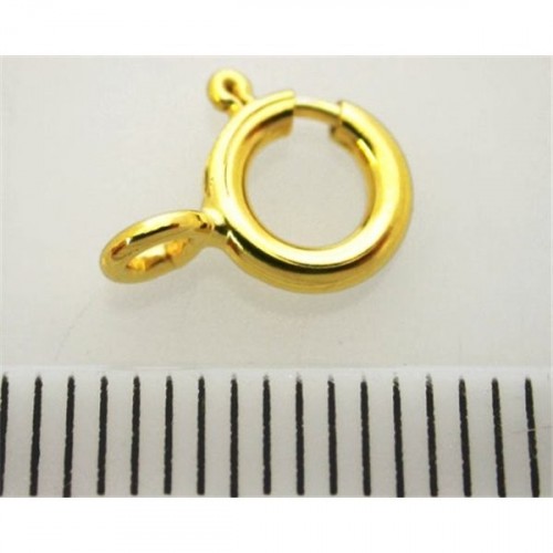 8mm Gold filled Spring ring clasps
