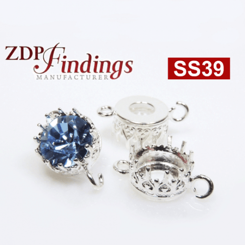 ss39 Shiny Silver Crown Bezel