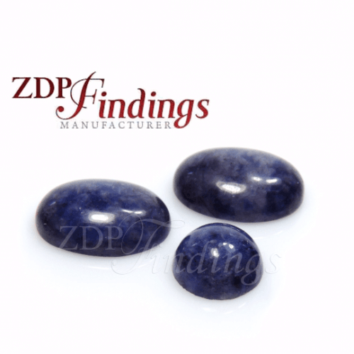 Sodalite Oval Cabochon, Choose your size.