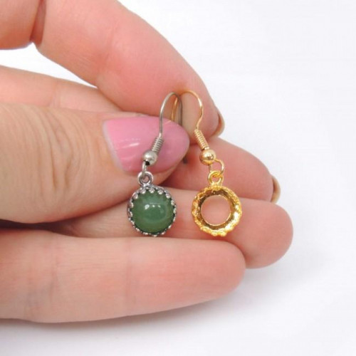 Ear Wire Earring, Choose your finish and size.