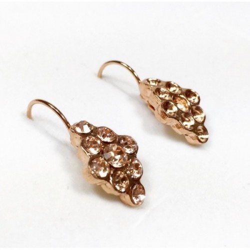pp24 1028, 1088 European Crystals Lever back Earrings, Choose your options