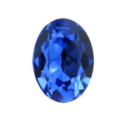 14x10mm 4120 European Crystals Oval Sapphire