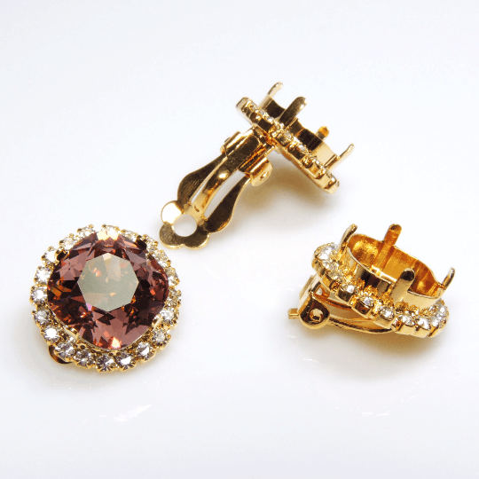Long Red Swarovski Crystal Drop Earrings – Aranwen's Jewelry
