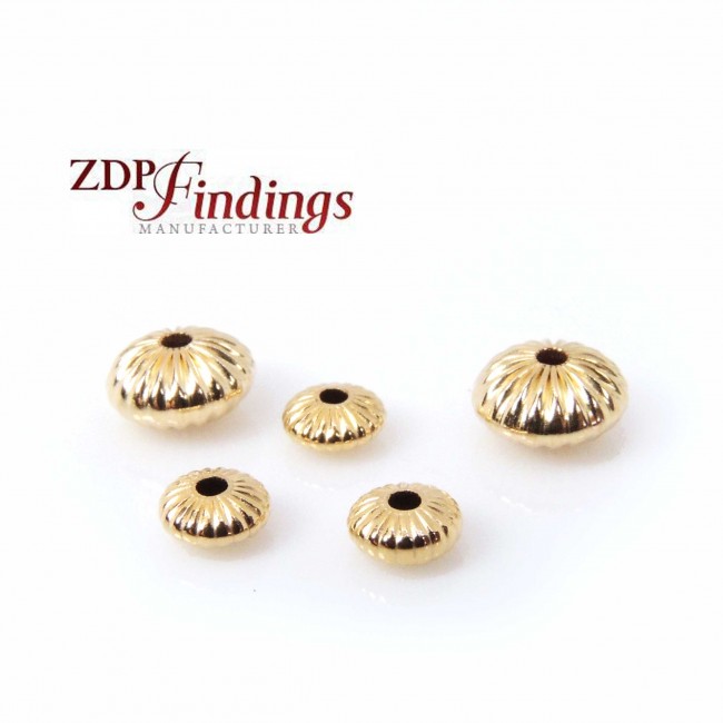 Gold Overlay Spacers 7MM