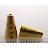 16x6.8mm Shiny Gold Cones
