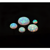 Opal (Lab Created) Round 12mm Cabochon