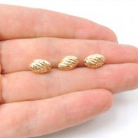 14K Gold Filled Oval 10x6mm Spacer Beads, 1.5mm hole