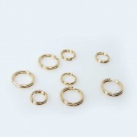Round 5mm or 7mm 14K Gold Filled Split Rings Link
