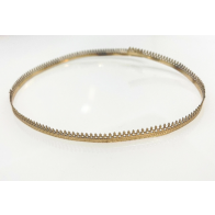 12 Inch x 5.25mm Width Gold Filled Gallery Wire