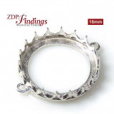 18mm Round Crown Bezel - Evolve collection Connector