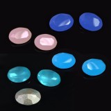 Oval 14x10mm Czech Crystals fit European Crystals 4120