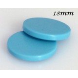 Turquoise Round Flat, Choose your size.