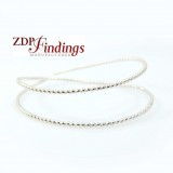 12 Inch Gallery Wire 935 Sterling Silver 1.5mm