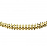 24 Inch (61cm) x 6.7mm Brass Strip Gallery Decorative Ribbon Wire