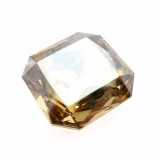 23mm 4675 European Crystals Square Golden Shadow