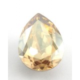 18x13mm 4320 European Crystals Pear Golden Shadow