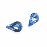 13x7.8mm 4328 European Crystals Pear Light Sapphire