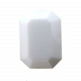 18x13mm 4610 European Crystals Octagon Chalk White