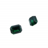 8x6mm 4600 European Crystals Octagon Emerald