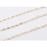 Gold Plated Dainty Cable Chain