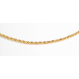 Twisted Rope Style Chain Gold Plated