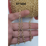 Rolo Link Chain Gold Plated Chain