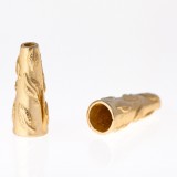 13x3.6mm Shiny Brass Cones