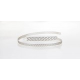 12 Inch Gallery Wire 935 Sterling Silver , 3.4x0.6mm