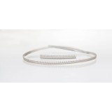 12 Inch Gallery Wire 935 Sterling Silver , 3.2x0.6mm