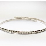 12 Inch Gallery Wire 935 Sterling Silver , 3.3x2mm