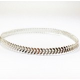 12 Inch Gallery Wire 935 Sterling Silver , 5x0.8mm