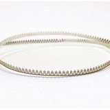 12 Inch Gallery Wire 935 Sterling Silver , 2.5x0.6mm