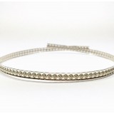 12 Inch Gallery Wire 935 Sterling Silver , 5x1.6mm