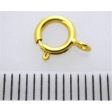 5mm Gold filled Spring ring clasps